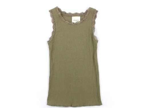Sofie Schnoor Girls top army green